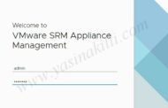 VMware SRM Appliance Management