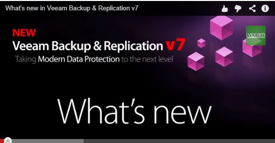 What's New in Veeam Backup & Replication Version 7 ?