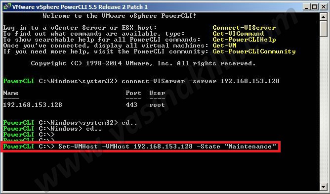 VMware PowerCLI ile ESXI Sunucu Backup ve Restore Operasyonu