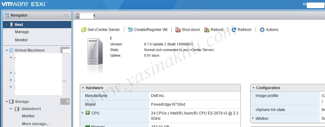VMware ESXI 6.7 U1 Update To ESXI 6.7 U2